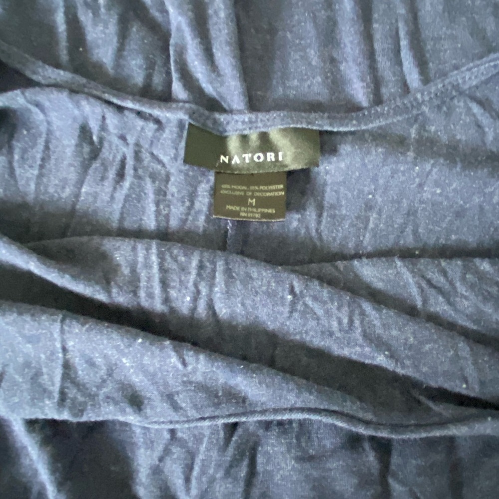 Natori tank gown blue M